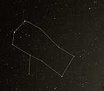 Gemini with constellation lines<br />Credit Robin Scagell/Galaxy