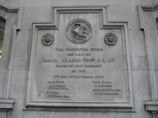 Town Hall plaque