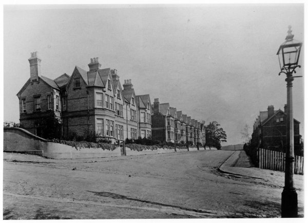 Eversley, one house from corner