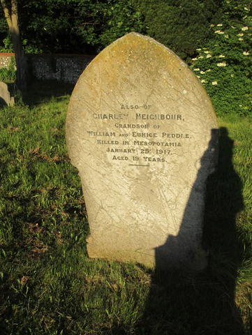 Memorial to Charlie Neighbour
