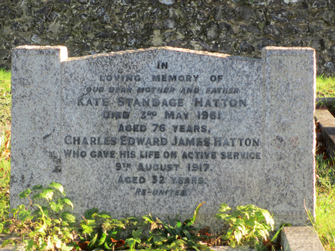 Charles Hatton's memorial