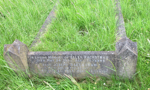 Grave of Ellen Rackstraw