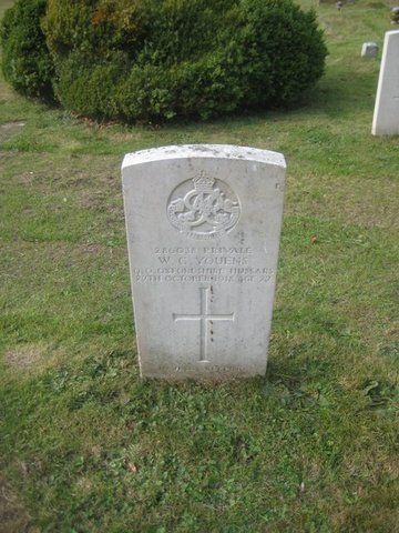 Grave of W G Youens