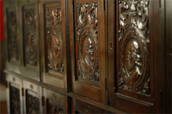 Lockers at the John Hampden Grammar School