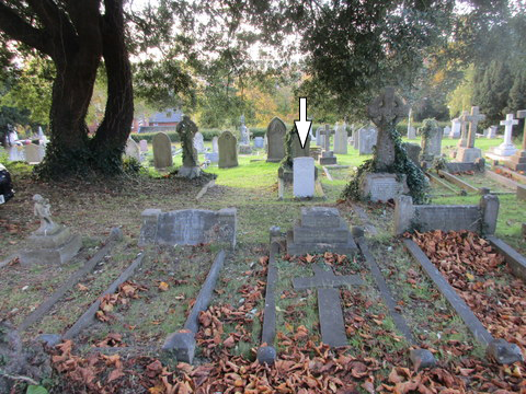 Wisdom's CWGC grave