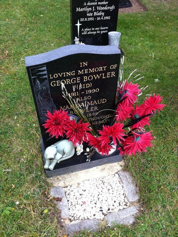 Grave of 'Nat' Bowler