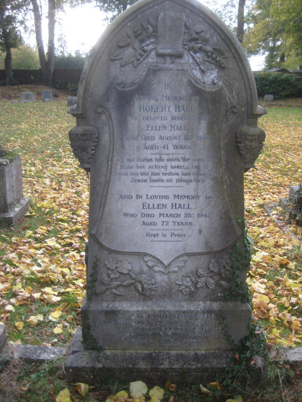 Hall family grave