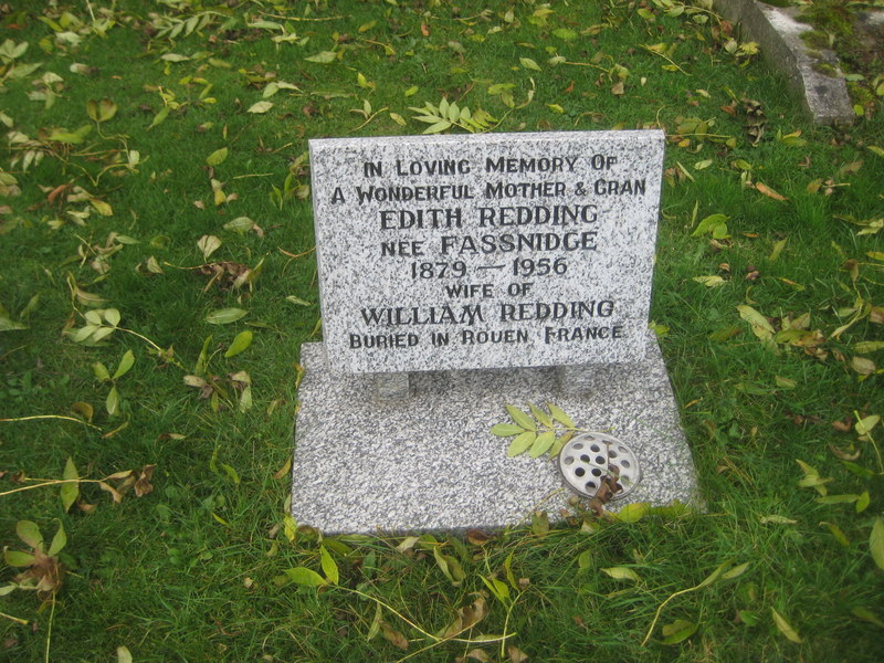 Edith's grave